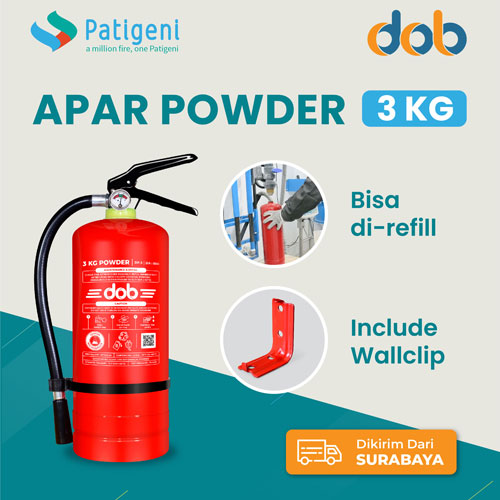 Jual APAR 3 kg murah di Surabaya bisa cek APAR langsung dari smartphone