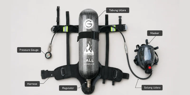Bagian bagian SCBA
