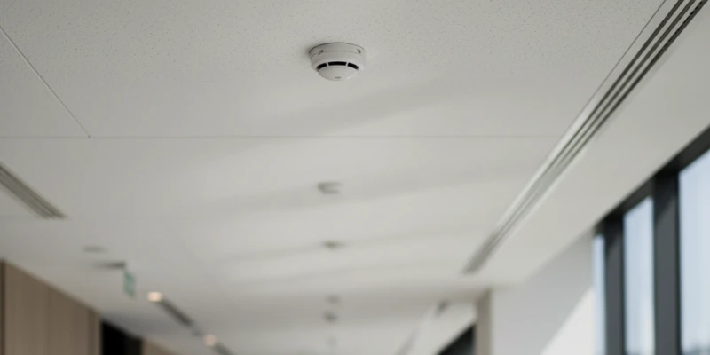Detektor fire alarm.