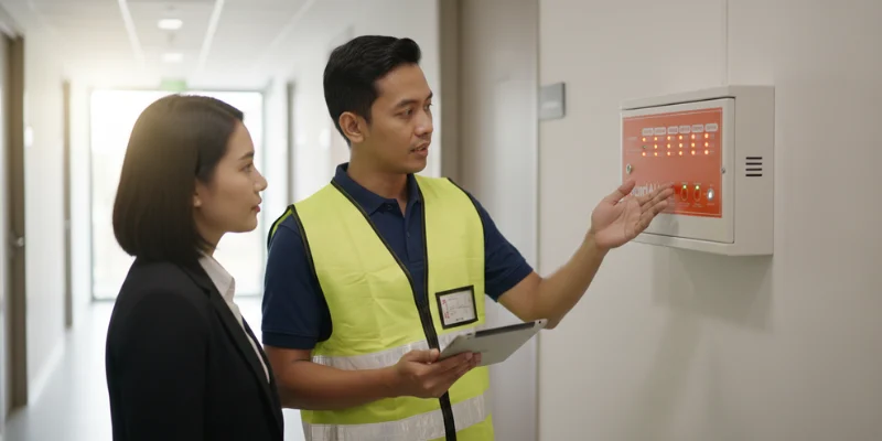 Distributor fire alarm layanan terlengkap.
