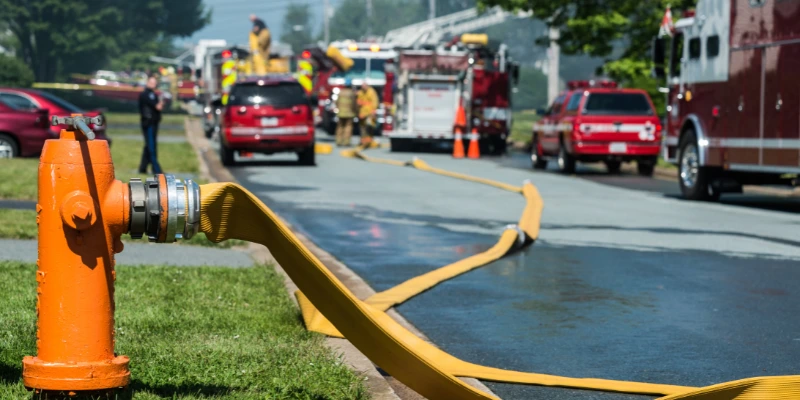 Distributor fire hydrant.