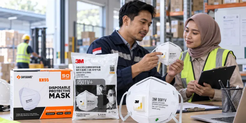 Distributor masker KN95.