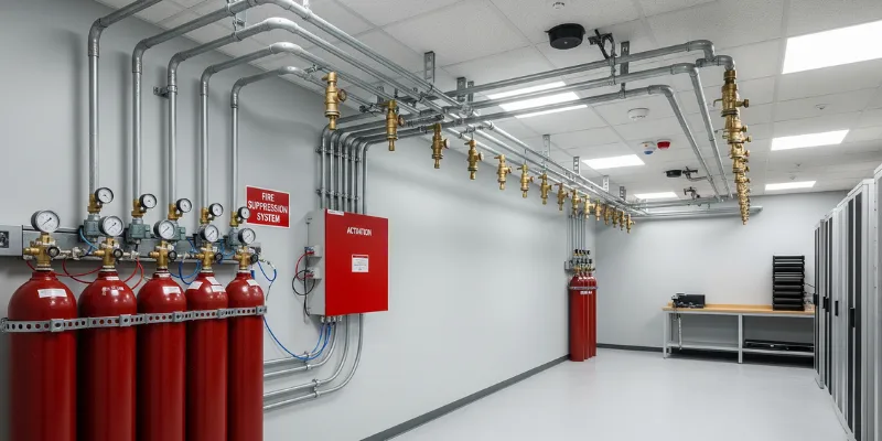 Gas suppression system.