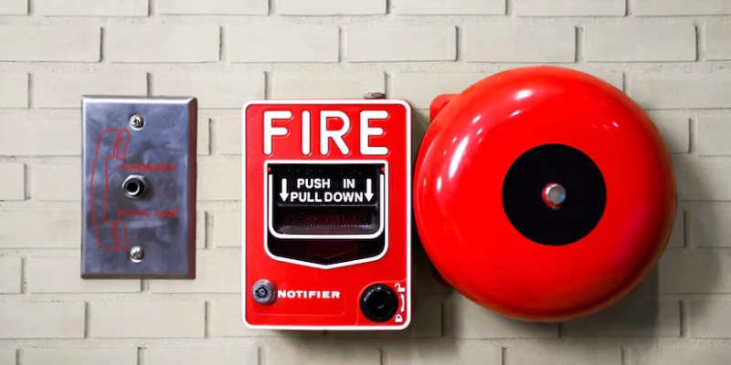 Fire alarm Notifier.