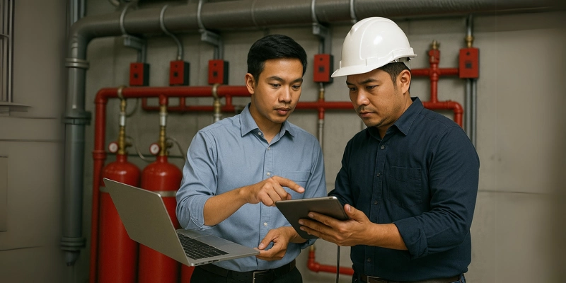 Harga fire suppression system terbaik.