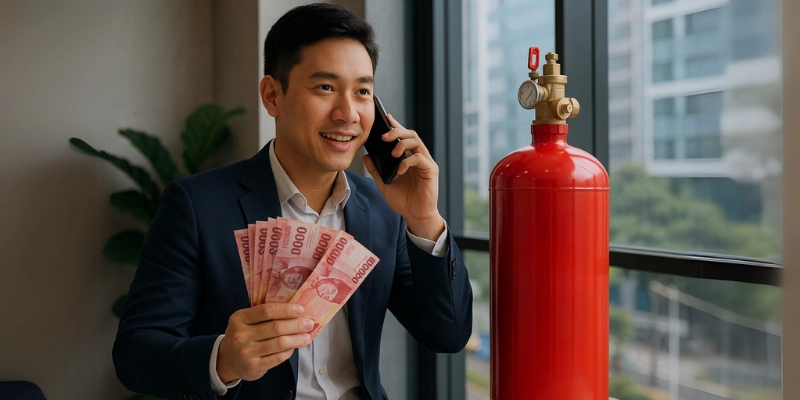 Harga fm 200 fire suppression terbaik.