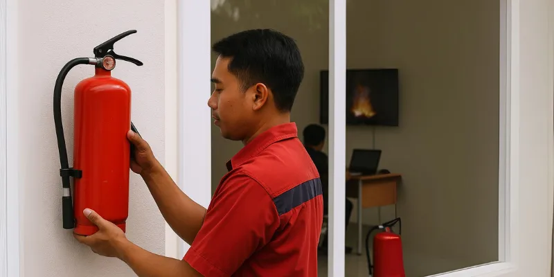 Isi ulang APAR Banjarnegara.