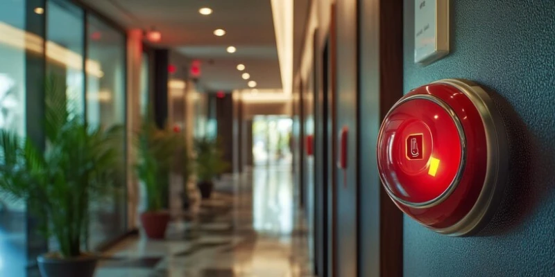 Jasa instalasi fire alarm.