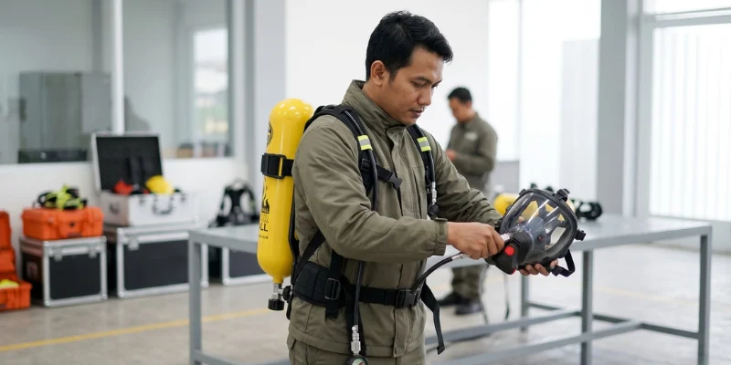 Distributor SCBA produk lengkap.