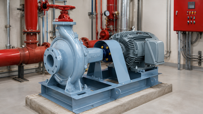 Jual pompa Ebara 500 GPM untuk hydrant.