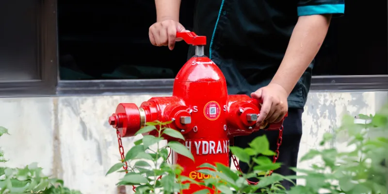 Biaya hydrant pillar pemadam kebakaran.