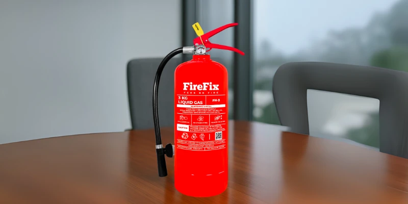 Media pemadam api HFC 227 Firefix.