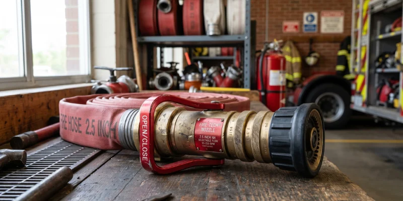 Nozzle hydrant.