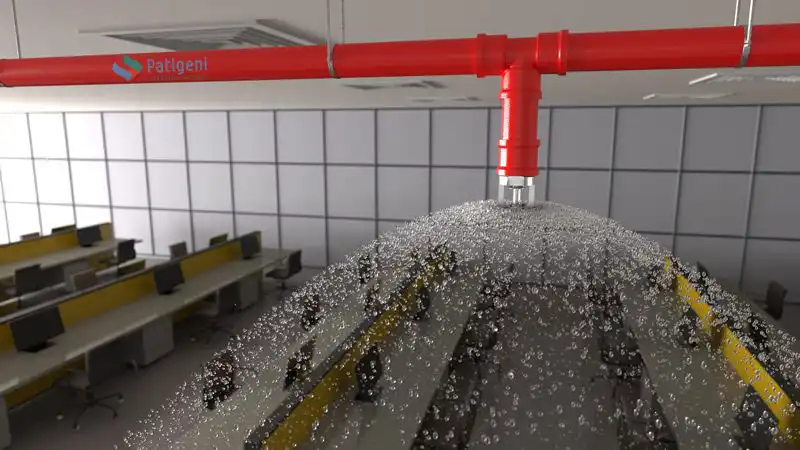 Pengujian sistem Sprinkler