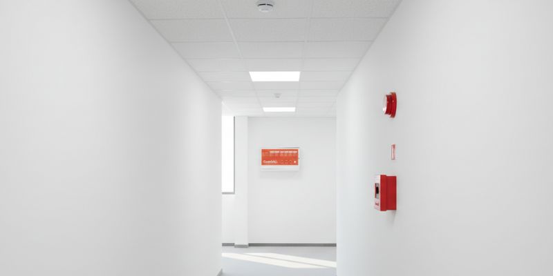 Sistem fire alarm konvensional.