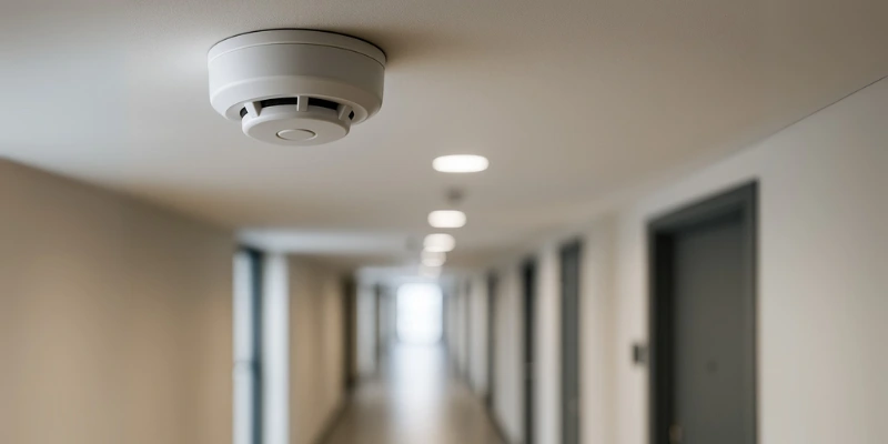 Smoke detector sistem deteksi akurat.
