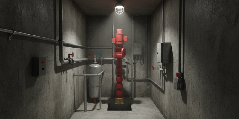 Vertical turbine fire pump kualitas unggul.