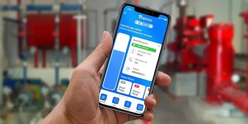 cara kerja jockey pump hydrant terintegrasi aplikasi manajemen instalasi fire hydrant