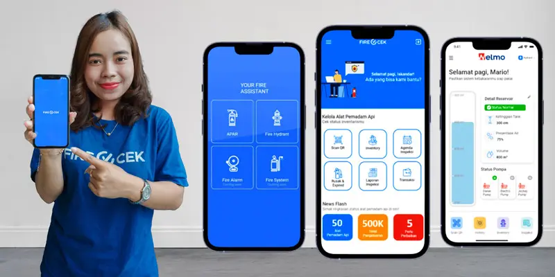 refill apar terintegrasi dengan firecek